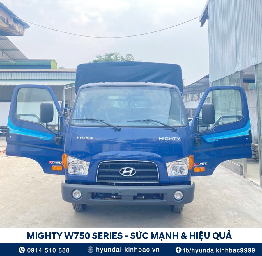 Hyundai Mighty W750 Series trọng tải 3.5 Tấn