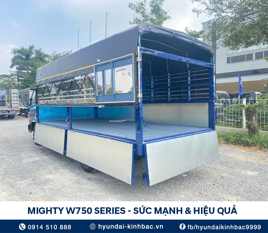 Hyundai Mighty W750 Series trọng tải 3.5 Tấn