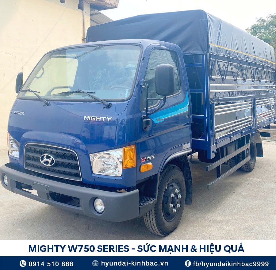 Hyundai Mighty W750 Series trọng tải 3.5 Tấn