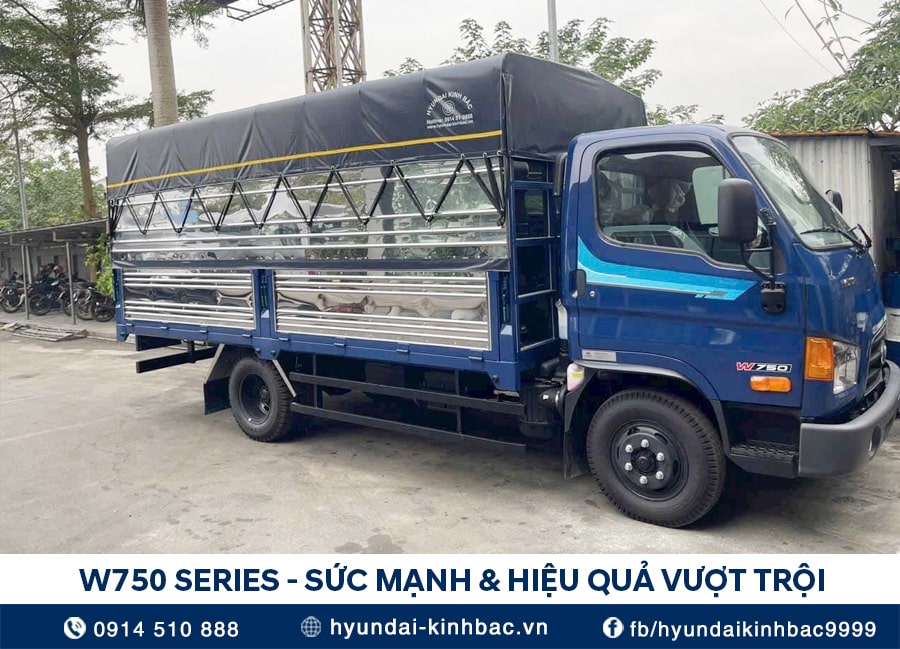 Xe tải hyundai Mighty W750 Series