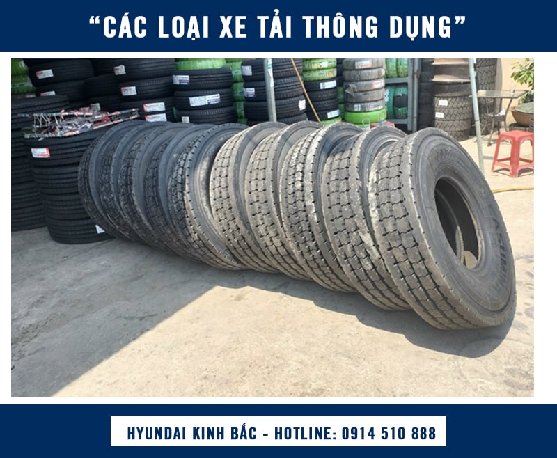 Các loại lốp xe tải thông dụng