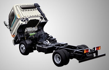 Khung chassi của xe tải Hyundai Mighty W750