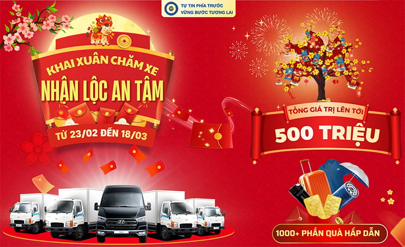 Khai xuân chăm xe nhận lộc an tâm