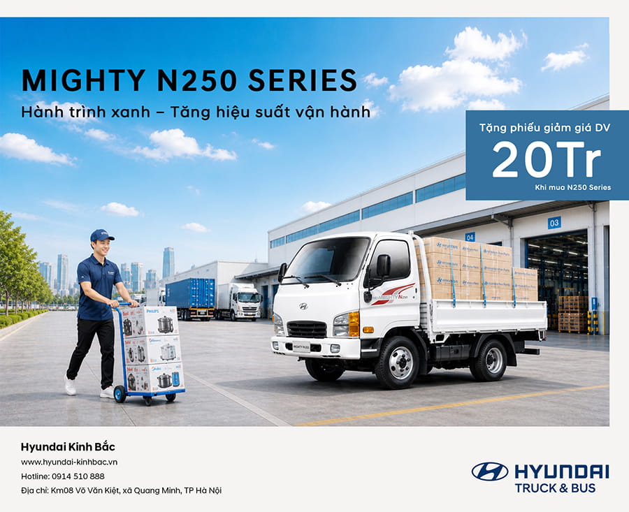 Khuyến mại Might N250 Series tháng 5