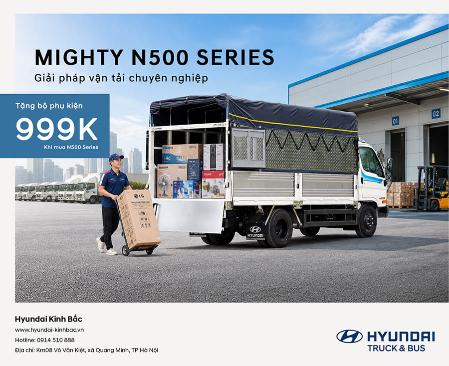 Khuyến mại Might N500 Series tháng 5