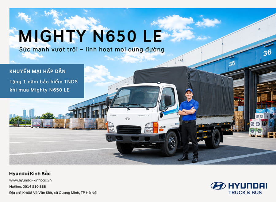 Khuyến mại Might N650 LE tháng 5