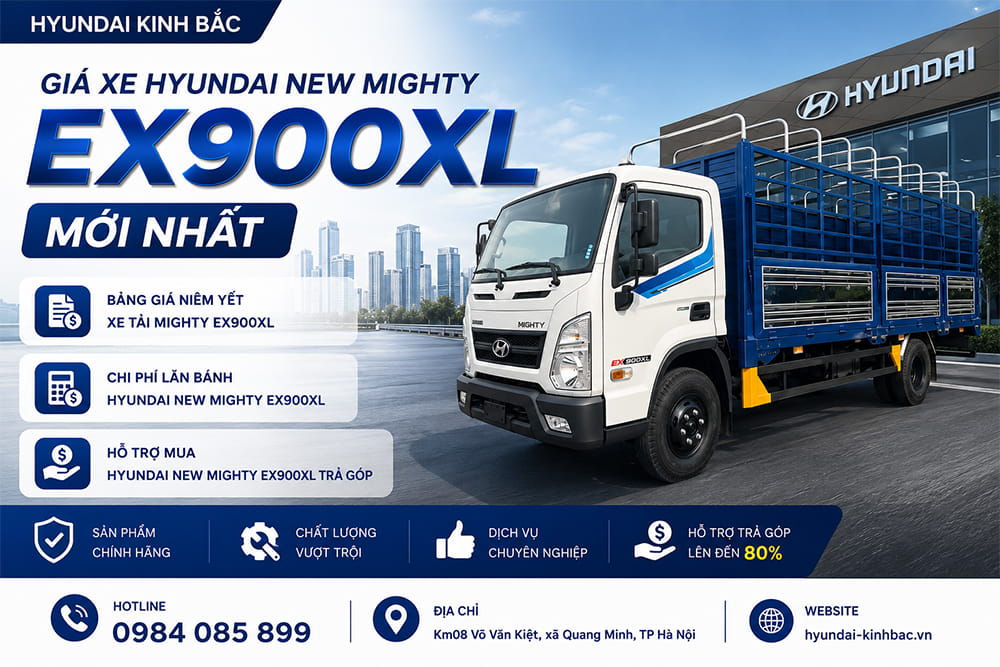 Báo giá xe tải Hyundai Mighty EX900XL