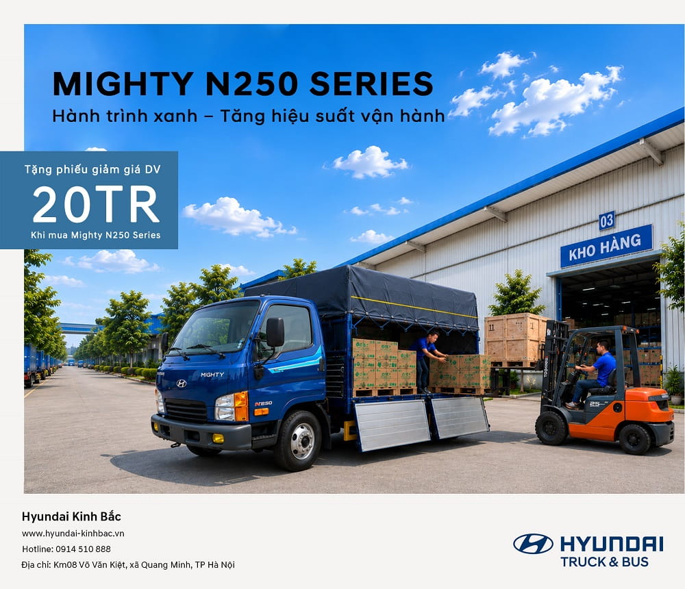 Khuyến mại Might N250 Series tháng 8