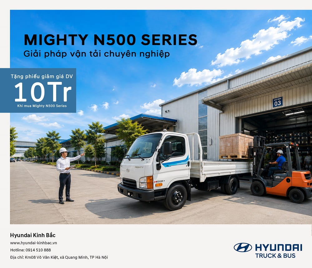 Khuyến mại Might N500 Series tháng 8