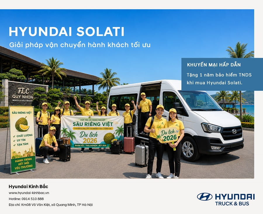 Khuyến mại Hyundai Solati tháng 9